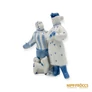 Kép 8/10 - Polonne porcelán -  Téli pletyka