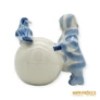 Kép 5/10 - Polonne porcelán -  Hógolyó és madár
