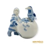 Kép 8/10 - Polonne porcelán -  Hógolyó és madár