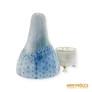 Kép 6/10 - Aquincumi porcelán -  Gesztenyeárus aquazúr festéssel