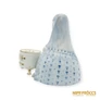 Kép 8/10 - Aquincumi porcelán -  Gesztenyeárus aquazúr festéssel