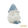 Kép 2/10 - Aquincumi porcelán -  Tudor törpe aquazúr festéssel