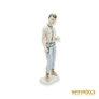 Kép 2/10 - Wallendorf porcelán -  Fiú walkmant hallgat