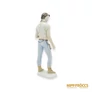 Kép 4/10 - Wallendorf porcelán -  Fiú walkmant hallgat