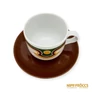 Kép 3/6 - Alföldi porcelán -  Alföldi "art deco" kávés csésze aljjal