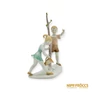 Kép 2/10 - Herendi porcelán -  Faültető gyerekek