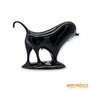 Kép 5/10 - Royal Dux porcelán -  Fekete bika