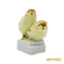 Kép 2/10 - Aquincumi porcelán -  Két csibe