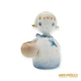 Kép 1/10 - Aquincumi porcelán - Gyertyatartós aquazúr angyal