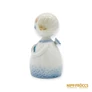 Kép 3/10 - Aquincumi porcelán -  Gyertyatartós aquazúr angyal