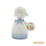 Kép 5/10 - Aquincumi porcelán -  Gyertyatartós aquazúr angyal