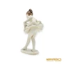 Kép 5/10 - Hollóházi porcelán -  Kis balerina (lüszter festés)