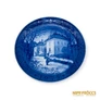 Kép 1/5 - Royal Copenhagen porcelán - Karácsonyi tál 1976: A királynő rezidenciája