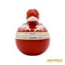 Kép 3/8 - Hollóházi porcelán -  Piros kacsa bonbonier