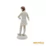 Kép 5/10 - Drasche porcelán -  Éneklő lány ritka pöttyös ruhában