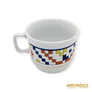 Kép 2/7 - Zsolnay porcelán -  Geometrikus mintájú bögre
