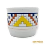 Kép 4/7 - Zsolnay porcelán -  Geometrikus mintájú bögre