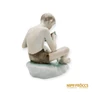 Kép 3/10 - Zsolnay porcelán -  Dinnyeevő fiú