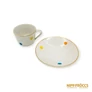 Kép 9/10 - Hollóházi porcelán -  Pöttyös kávés készlet