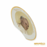 Kép 7/8 - Aquincumi porcelán -  II. János Pál pápa 1981 plakett