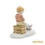 Kép 6/10 - Metzler & Ortloff porcelán -  Csibéknek furulyázó fiú