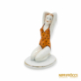 Kép 1/10 - Drasche porcelán - Térdelő nő