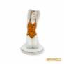 Kép 2/10 - Drasche porcelán -  Térdelő nő