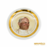 Kép 2/5 - Hollóházi porcelán -  II. János Pál pápa kis tál