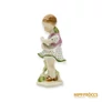 Kép 7/10 - Herendi porcelán -  Kislány babával