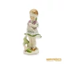 Kép 8/10 - Herendi porcelán -  Kislány babával