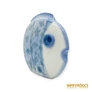 Kép 2/10 - Aquincumi porcelán -  Lepényhal aquazúr festéssel