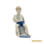 Kép 3/11 - Metzler & Ortloff porcelán -  Kisfiú vitorlással