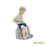 Kép 4/11 - Metzler & Ortloff porcelán -  Kisfiú vitorlással