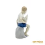 Kép 5/11 - Metzler & Ortloff porcelán -  Kisfiú vitorlással