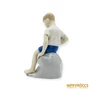 Kép 7/11 - Metzler & Ortloff porcelán -  Kisfiú vitorlással