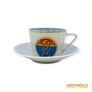 Kép 3/7 - Hollóházi porcelán -  Vasas kávés csésze 4 db