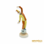 Kép 1/10 - Drasche porcelán - Labdán álló bohóc (sárga-narancssárga ruhában)