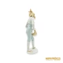 Kép 4/10 - Unterweissbach porcelán -  Lány kosárral