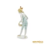 Kép 6/10 - Unterweissbach porcelán -  Lány kosárral