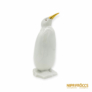 Kép 2/10 - Hollóházi porcelán -  Pingvin arany csőrrel