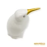 Kép 9/10 - Hollóházi porcelán -  Pingvin arany csőrrel