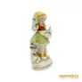 Kép 2/10 - Sitzendorf porcelán -  Kislány virággal