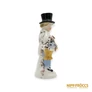Kép 3/10 - Sitzendorf porcelán -  Kisfiú virággal