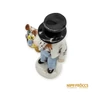 Kép 9/10 - Sitzendorf porcelán -  Kisfiú virággal
