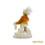 Kép 5/10 - Sitzendorf porcelán -  Kisfiú gitárral