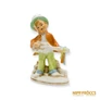 Kép 8/10 - Sitzendorf porcelán -  Kisfiú gitárral