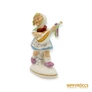 Kép 2/10 - Sitzendorf porcelán -  Kislány gitárral