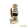 Kép 2/10 - Sitzendorf porcelán -  Kisfiú esernyővel