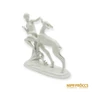 Kép 8/10 - Schaubach Kunst porcelán -  Fiatal nő őzzel
