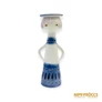 Kép 1/10 - Aquincumi porcelán - Aquazúr gyertyatartó